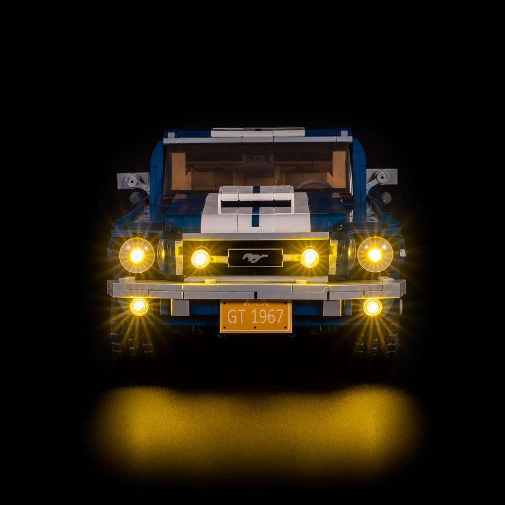 LEGO Ford Mustang GT 10265 LEGO Light Kit Light My Bricks