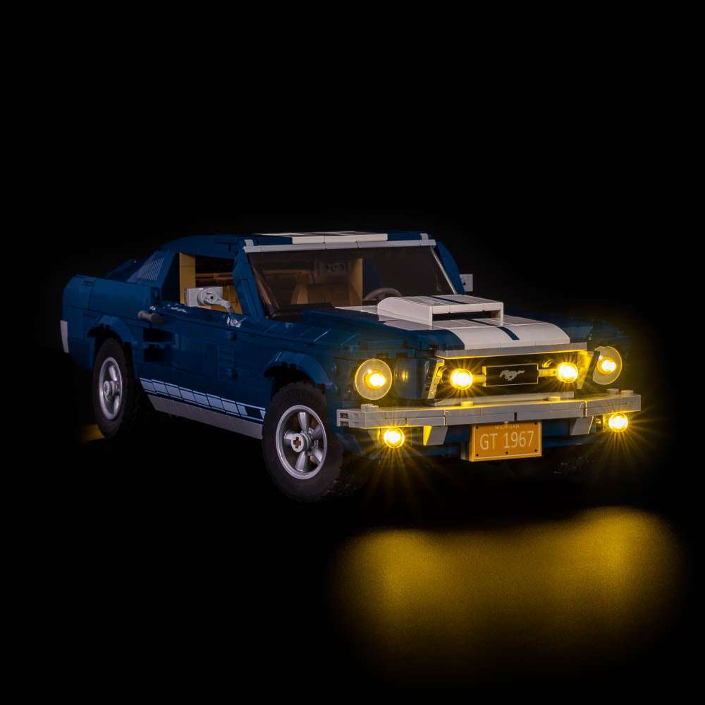 LEGO Ford Mustang GT 10265 LEGO Light Kit Light My Bricks