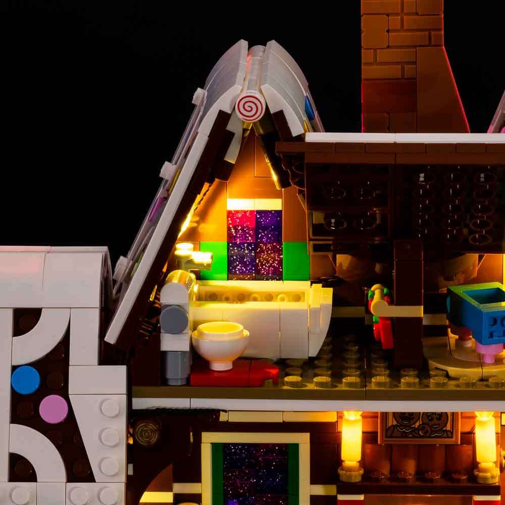 LEGO Gingerbread House 10267 LEGO Light Kit Light My Bricks