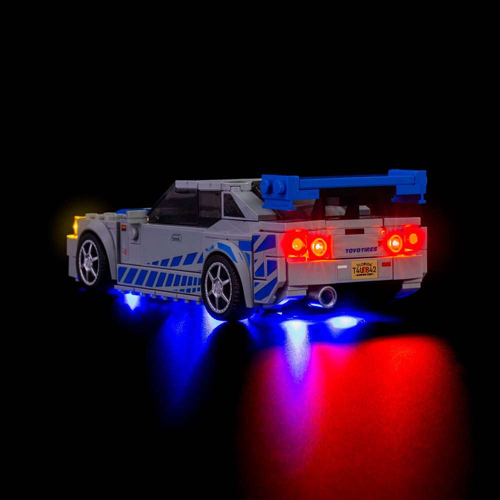 LEGO Speed Champions Nissan Skyline GT R R34 76917 Light Kit